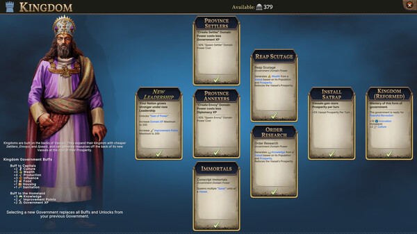 Millennia Screenshot