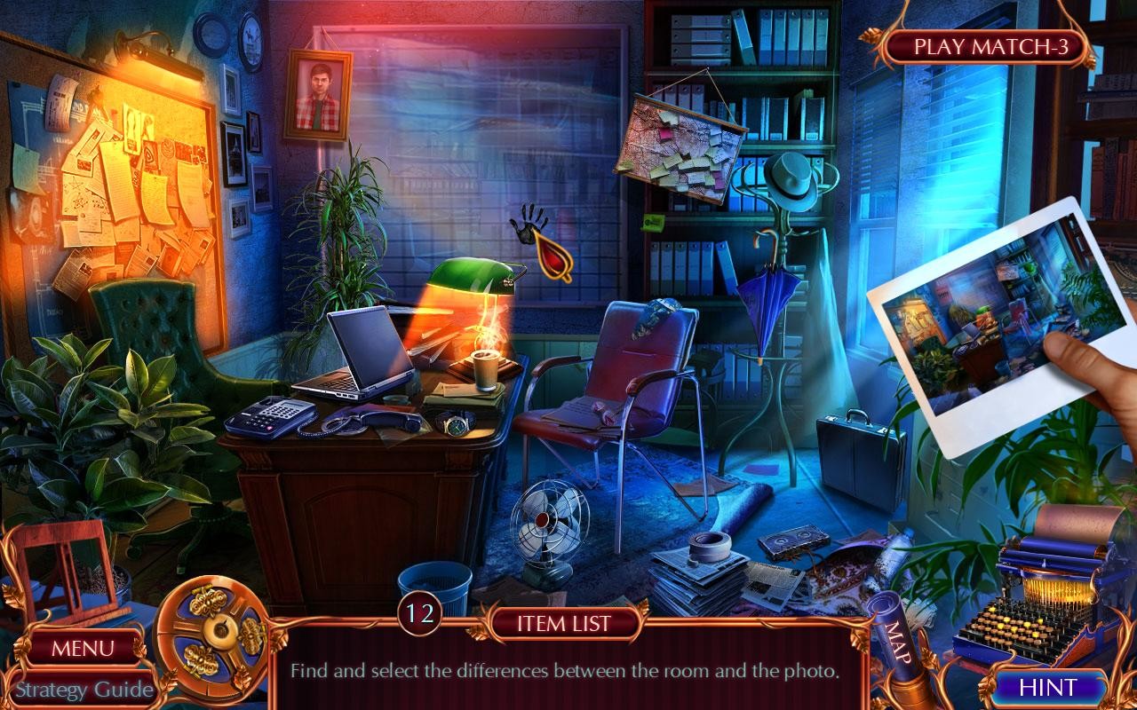 Fatal Evidence: The Missing Collector's Edition screenshot screenshot 1