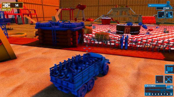 Screenshot z Attack on Toys