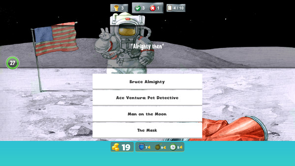 Screenshot z QUIZ PRO! - General Knowledge - MOVIE