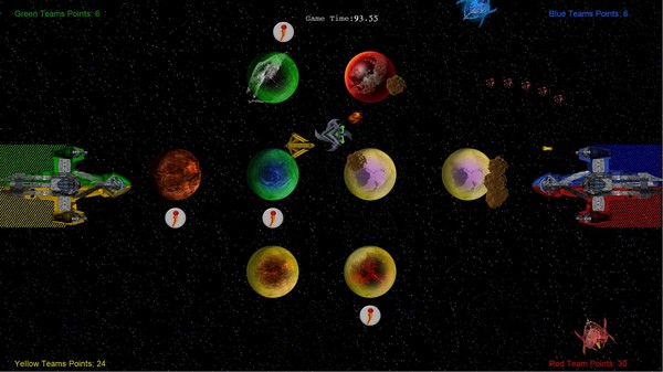 Screenshot z Planet Bounce Warships DLC Pack