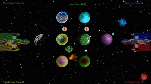 Screenshot z Planet Bounce Warships DLC Pack