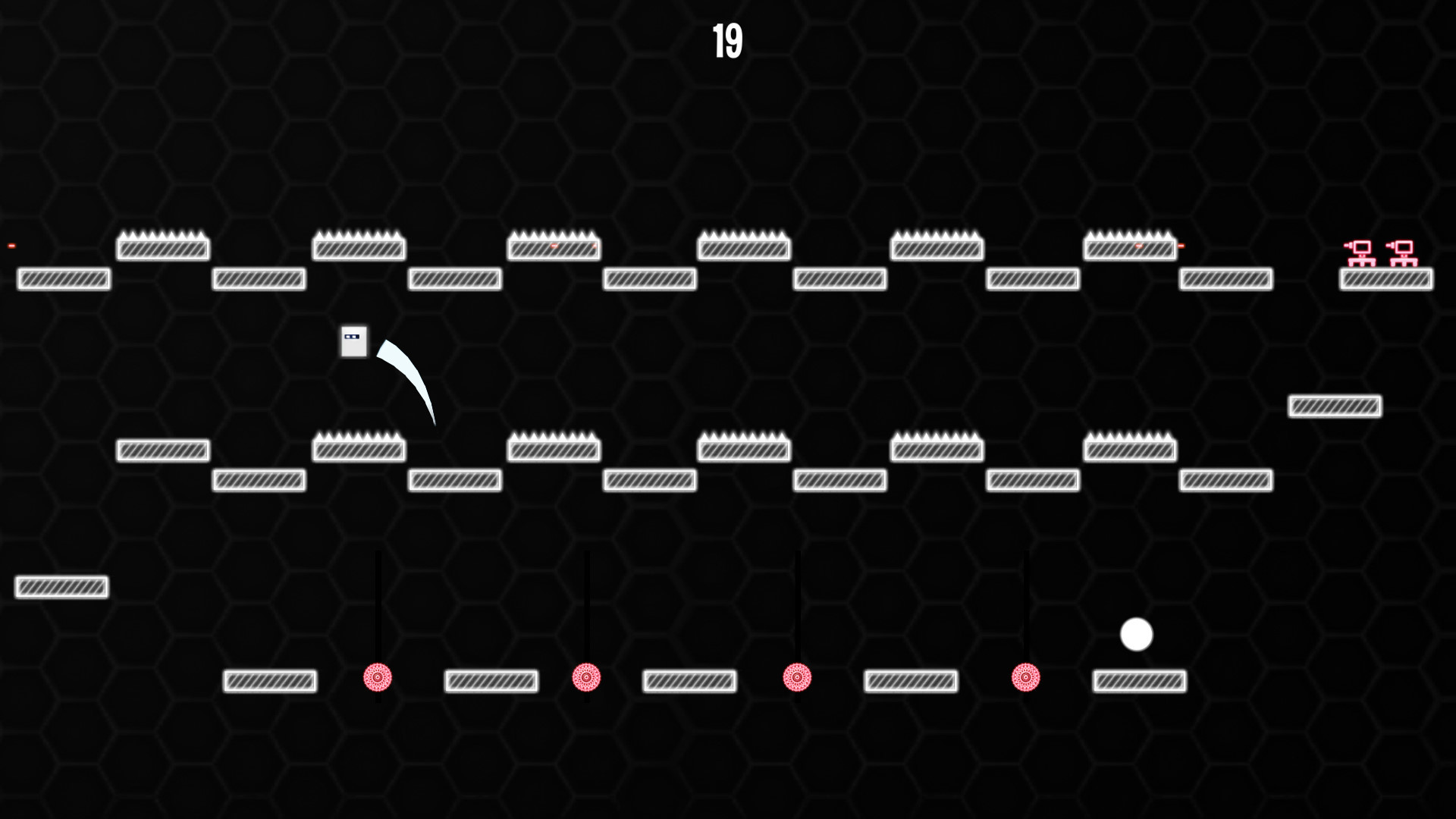 #5. Gray platformer (Steam) Ved: Laush Studio