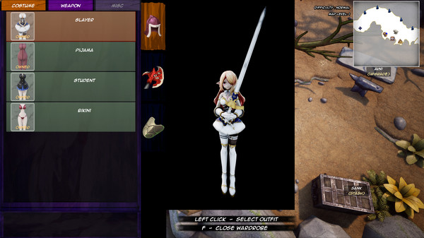 Screenshot z Slay The Bigies - Costume Pack