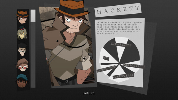 Screenshot z Methods: The Detective Competition Screenshot z Methods: The Detective Competition