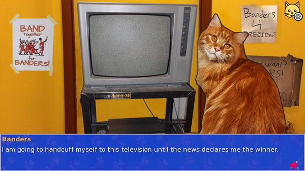 Screenshot z Cat President 2: Purrlitical Revolution