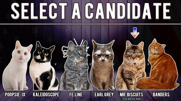 Screenshot z Cat President 2: Purrlitical Revolution