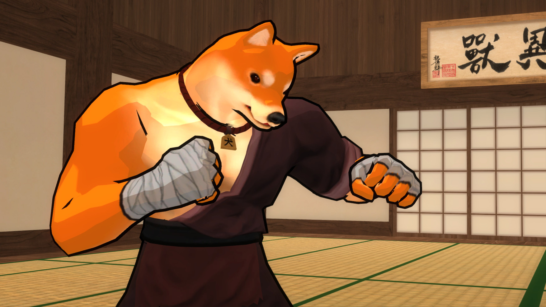 Fight of Animals - The Master Costume/Power Hook Dog Featured Screenshot #1