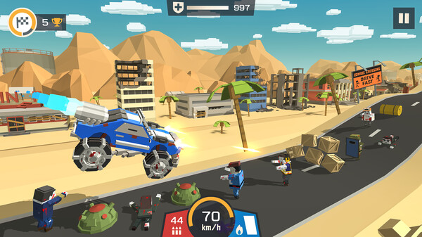 Zombie Derby: Pixel Survival screenshot 4