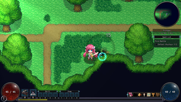 Screenshot z Magical Swordmaiden