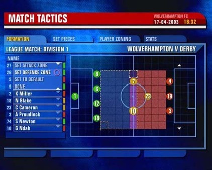 Premier Manager 03/04.