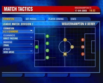 Premier Manager 03/04.