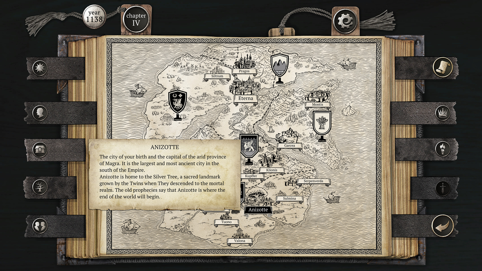 The Life and Suffering of Sir Brante gameplay screenshot 2