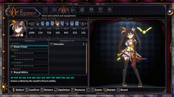 Screenshot z Death end re;Quest 2 - Ultimate Weapon Set