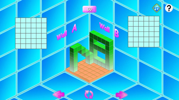 Screenshot z Cube Projection