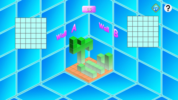 Screenshot z Cube Projection