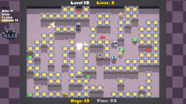 Screenshot z Oh No! Bugs! Soundtrack