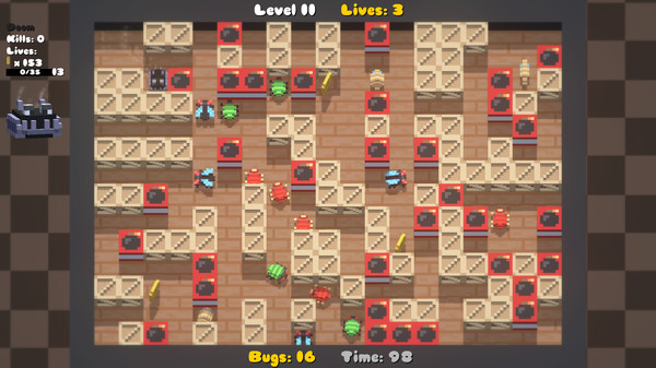 Screenshot z Oh No! Bugs! Soundtrack