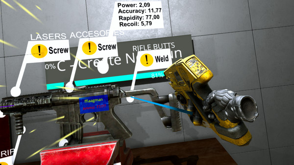 Screenshot z Weapons Genius VR