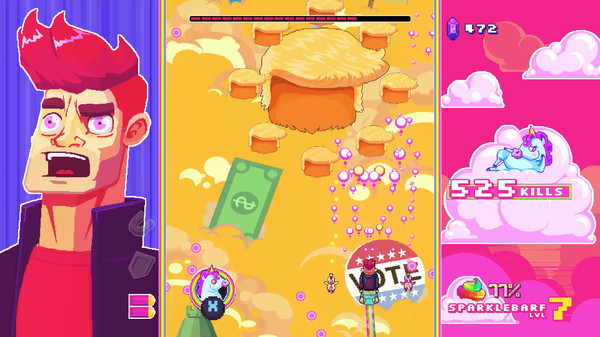 Screenshot z Rainbows, toilets & unicorns - Political Drama