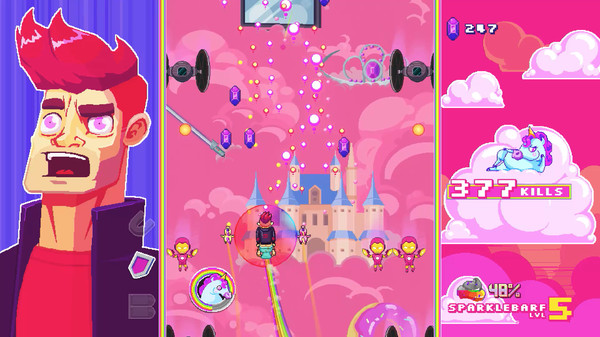 Screenshot z Rainbows, toilets & unicorns - Entertainment Corp.