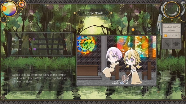 Screenshot z Lullaby days