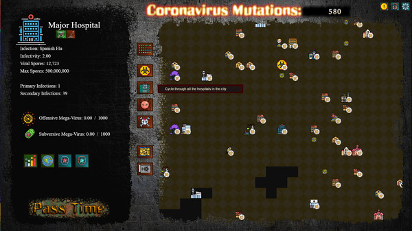 Screenshot z Be Coronavirus