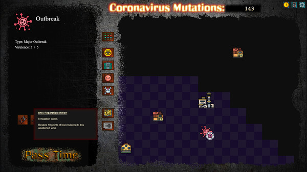 Screenshot z Be Coronavirus