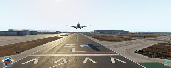 Screenshot z X-Plane 11 - Add-on: Skyline Simulations - KLGB - Long Beach Airport XP