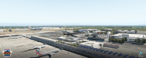 X-Plane 11 - Add-on: Skyline Simulations - KLGB - Long Beach Airport XP