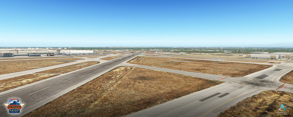 Screenshot z X-Plane 11 - Add-on: Skyline Simulations - KLGB - Long Beach Airport XP