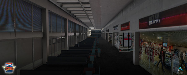 Screenshot z X-Plane 11 - Add-on: Skyline Simulations - KLGB - Long Beach Airport XP