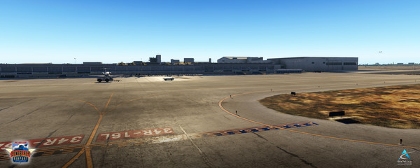 Screenshot z X-Plane 11 - Add-on: Skyline Simulations - KLGB - Long Beach Airport XP