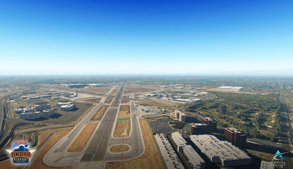 Screenshot z X-Plane 11 - Add-on: Skyline Simulations - KLGB - Long Beach Airport XP