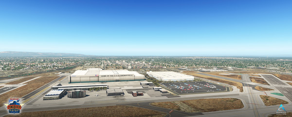 Screenshot z X-Plane 11 - Add-on: Skyline Simulations - KLGB - Long Beach Airport XP