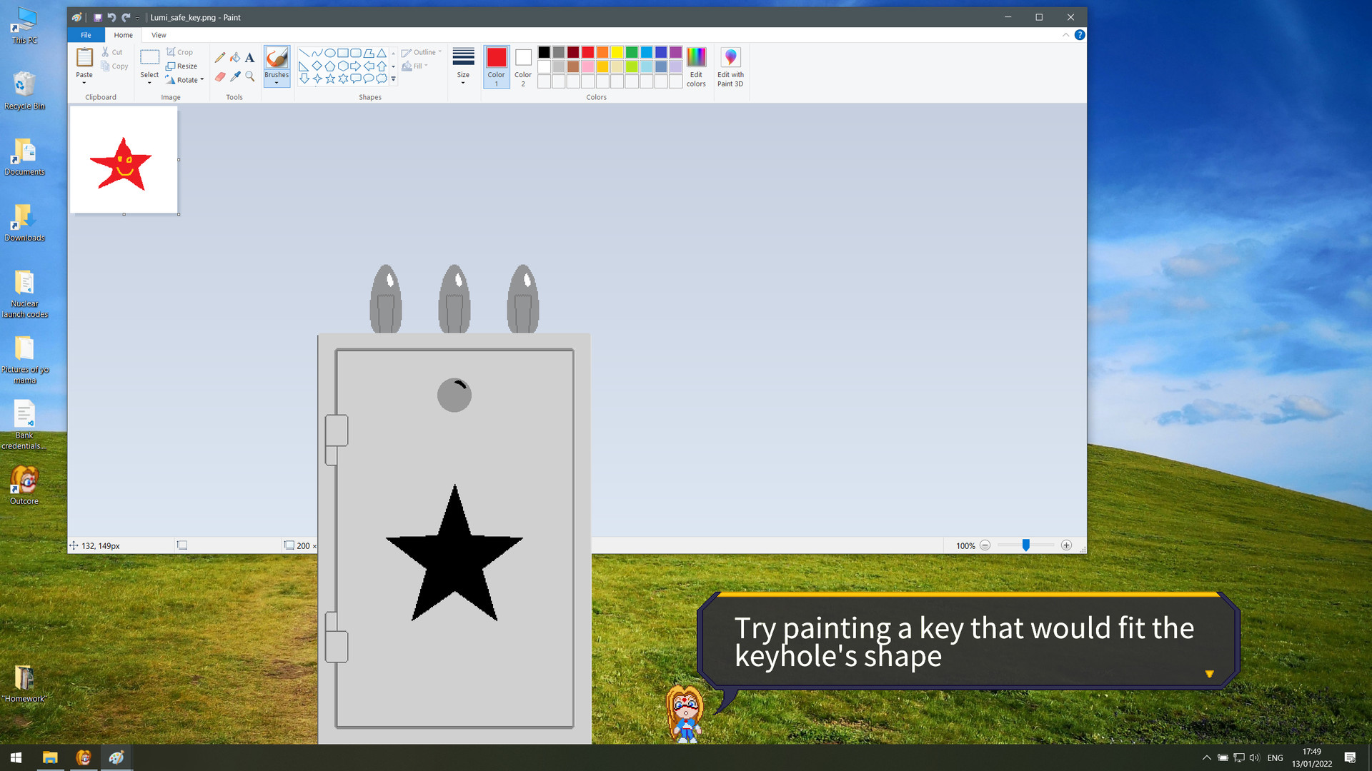 Outcore: Desktop Adventure screenshot #2