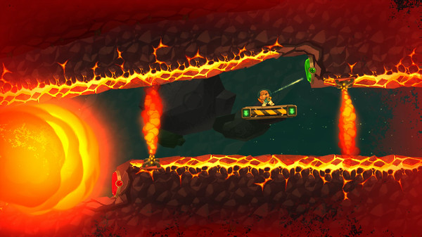 Screenshot z Space Otter Charlie