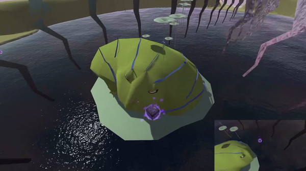 Screenshot z Frog Space