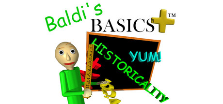 Обложка игры Baldi's Basics Plus — пародийный хоррор в школьной обстановке с элементами стелс-рогалика