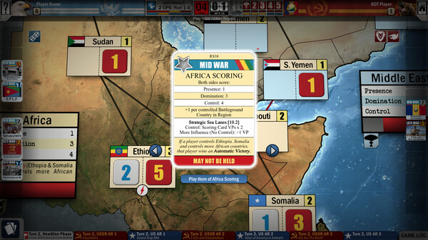 Twilight Struggle: Red Sea screenshot 6