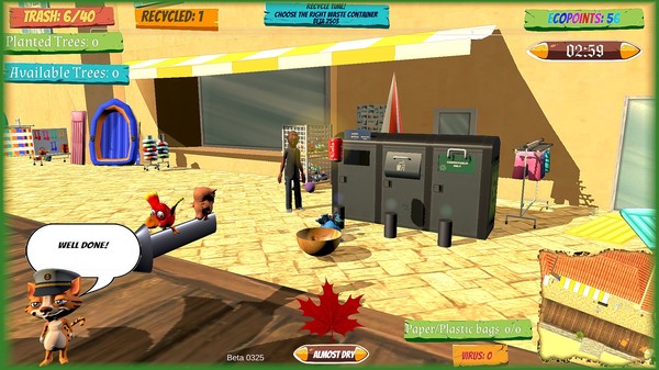 Screenshot z Elva the Eco Dragon