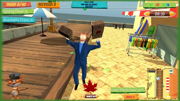 Screenshot z Elva the Eco Dragon