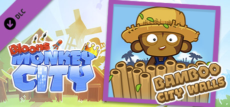 Bloons Monkey City - Bamboo City Walls banner