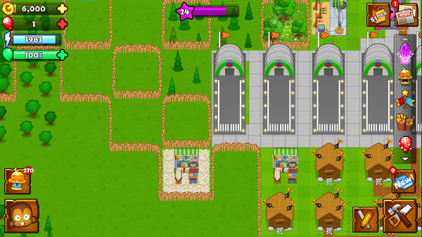 Bloons Monkey City - Bamboo City Walls