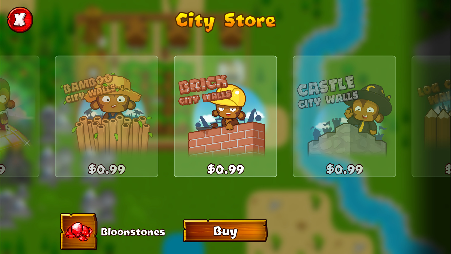 Bloons Monkey City - Brick City Walls Featured Screenshot #1