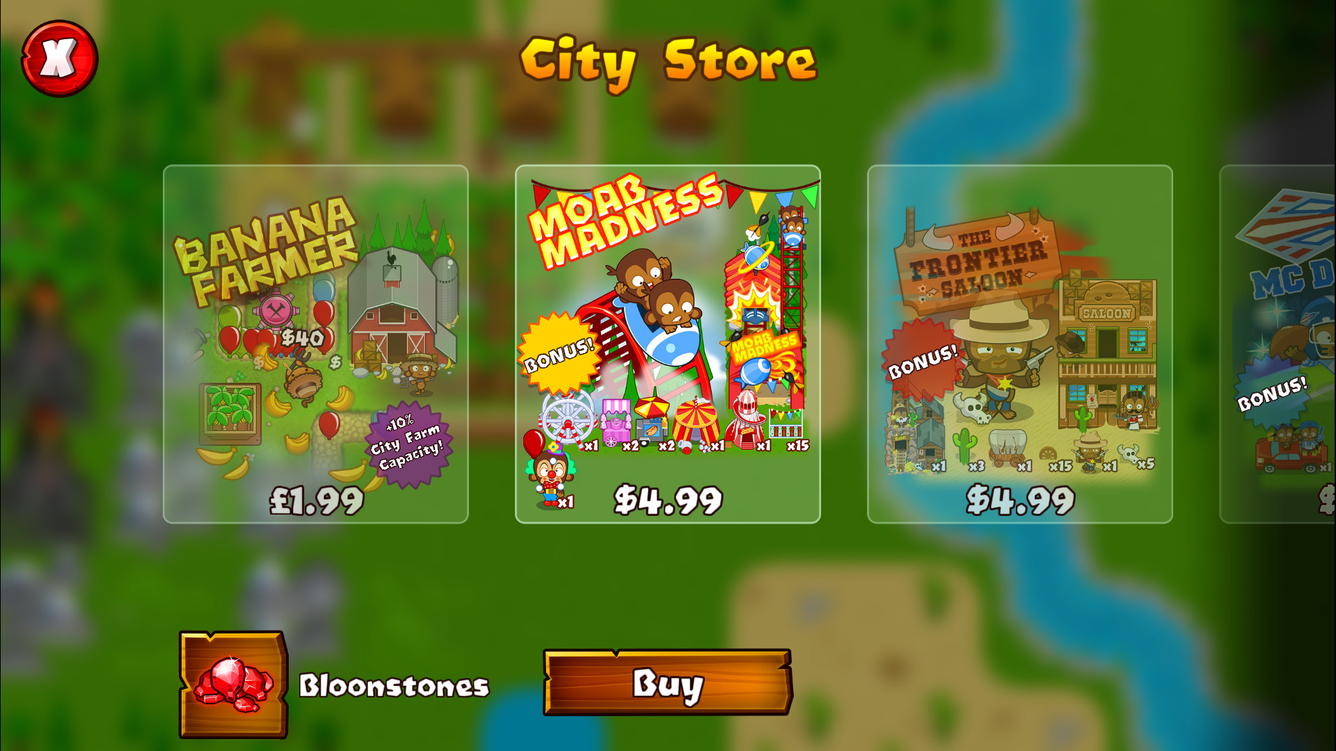 Bloons Monkey City - MOAB Madness Pack Featured Screenshot #1