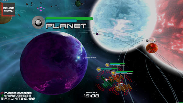 Screenshot z Space War Machine