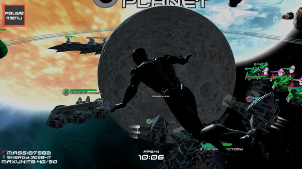 Screenshot z Space War Machine