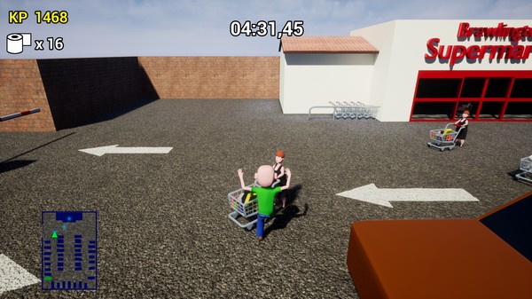 Screenshot z Toilet Paper Crisis Simulator 2020