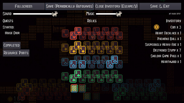 Screenshot z Collection Quest